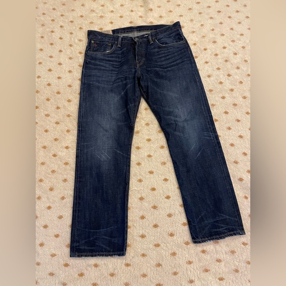 Polo by Ralph Lauren Blue Straight Jeans Classic Denim - Picture 1 of 7